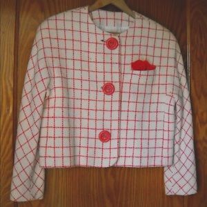 vintage david hayes cropped jacket